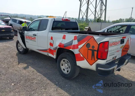 2019 Chevrolet Colorado Wt из США, поврежденный, VIN 1GCHSBEA5K1245562